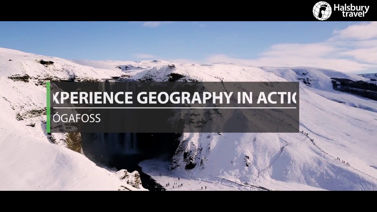 HALSBURY TRAVEL - Geography in Action - Iceland Series - Skogafoss
