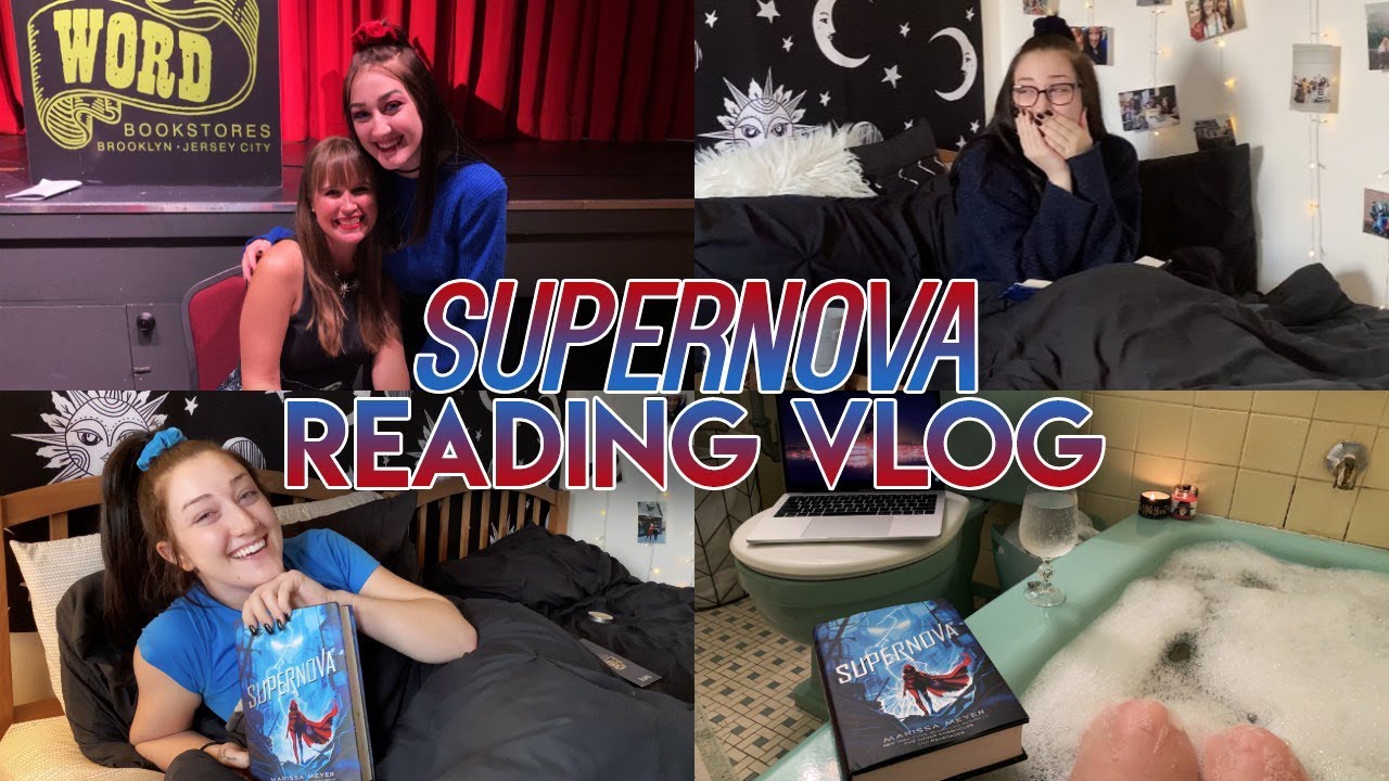 READ SUPERNOVA WITH ME l reading vlog.