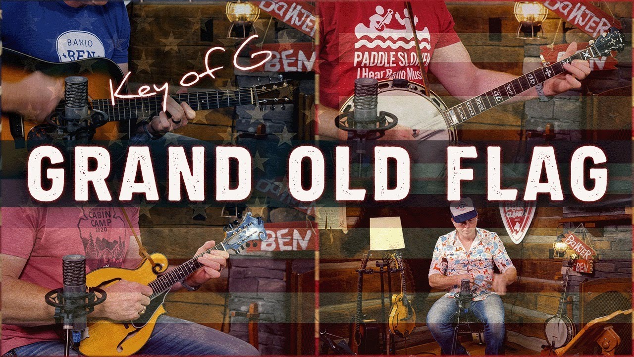 Grand Old Flag BLUEGRASS STYLE!
