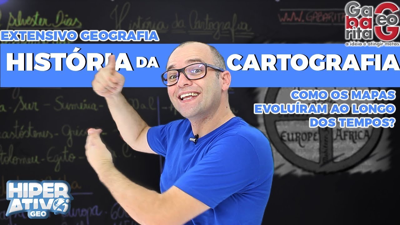 Geografia pro Enem - Como surgiram os primeiros mapas - Cartografia