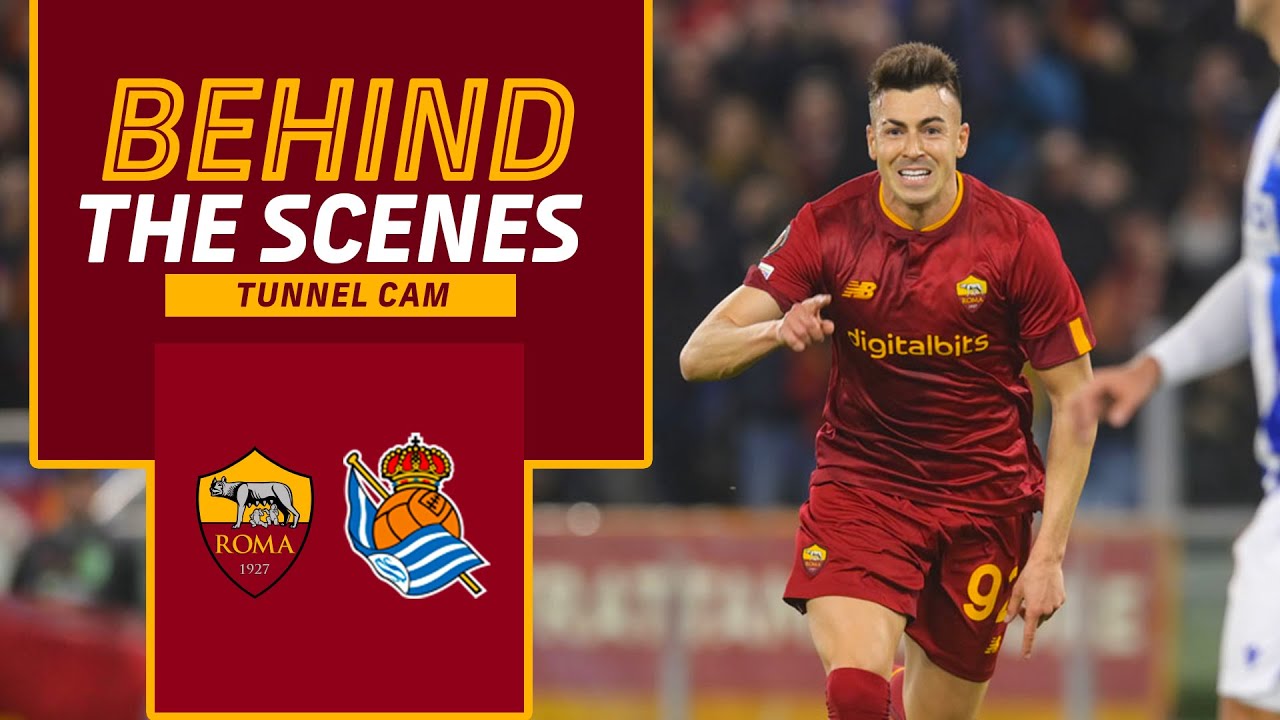 🟡🔴 QUESTA È LA ROMA | Roma - Real Sociedad | BEHIND THE SCENES | 👀 TUNNELCAM 2022-23