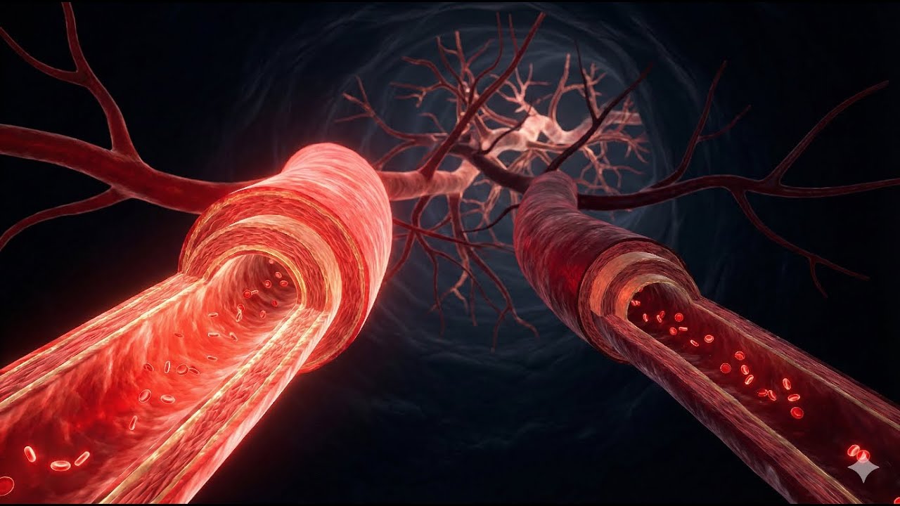 Inside Your Blood Vessels: The 60,000-Mile Superhighway Keeping You Alive ❤️🩸 #humanbody #blood