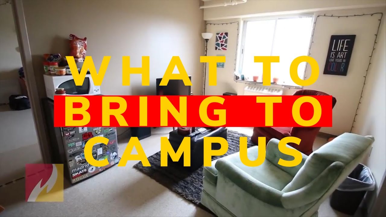 To Bring or Not to Bring to Campus | Ferris State University | #FerrisMoveIn