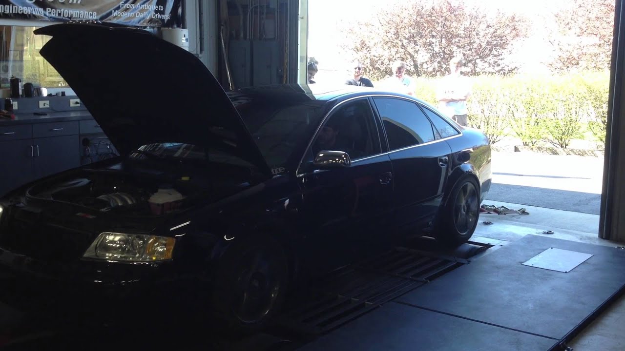 Audi A6 2.8 Quattro dyno pull #2