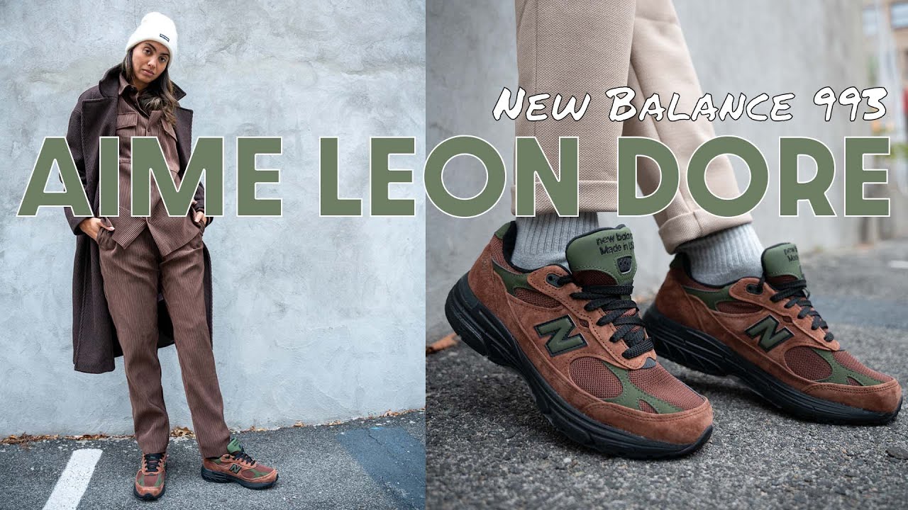 BEST NEW FALL/WINTER SNEAKER? AIME LEON DORE x NEW BALANCE 993 BROWN REVIEW and HOW TO STYLE