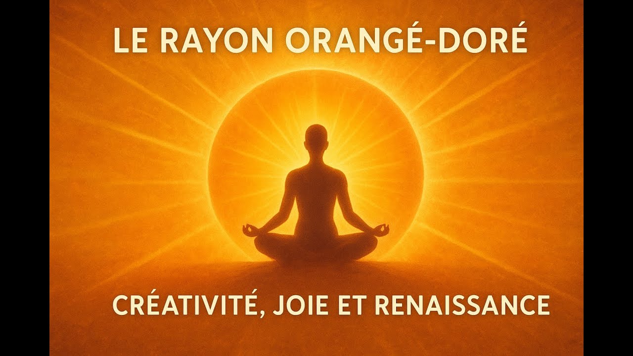 Le rayon orangé-doré - Soin quantique avec l'archange Gabriel - Voyage intérieur avec Joëlle Maurel