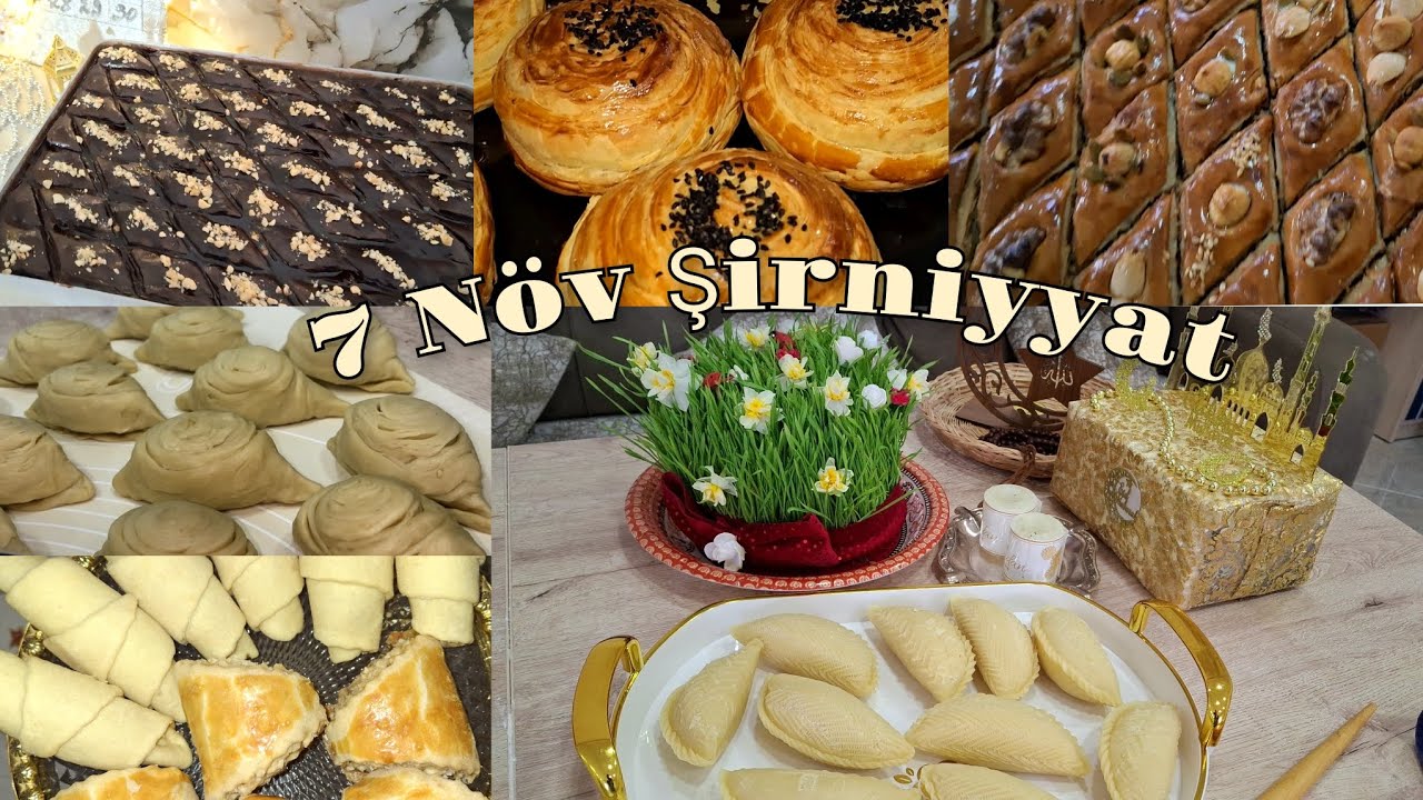 📢BU NƏDİR?! 7 Növ Novruz Şirniyyatı BİR Gündə❗️😍🔥