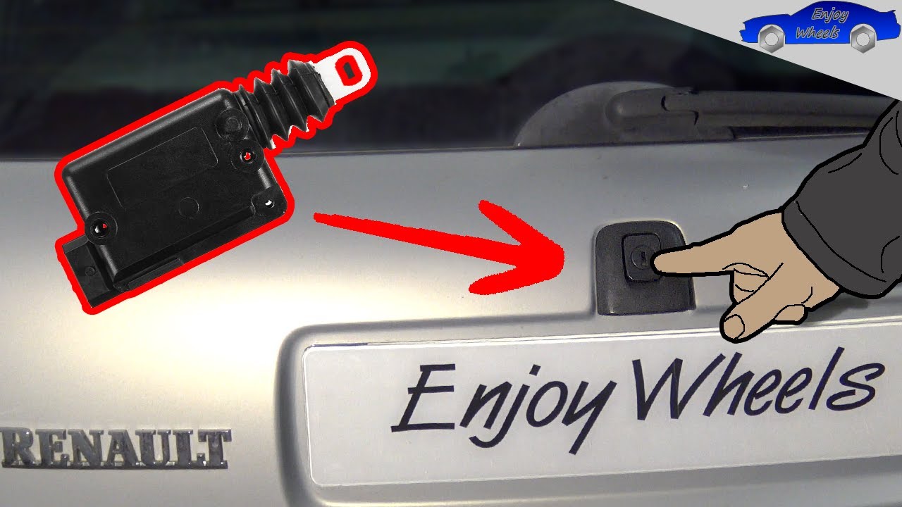 Comment réparer la FERMETURE CENTRALISEE du coffre sur Renault CLIO 2 ?