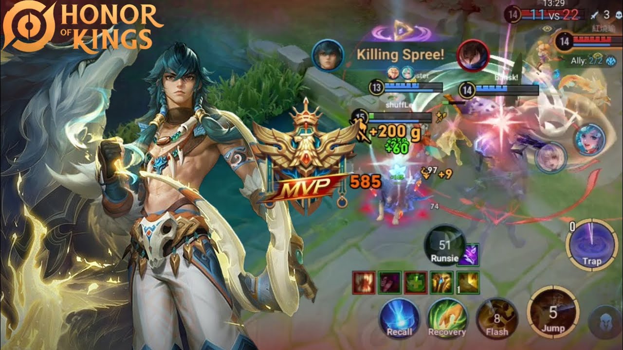 MVP!!! VERY HARD GAME CHANO | HONOR OF KINGS GAMEPLAY