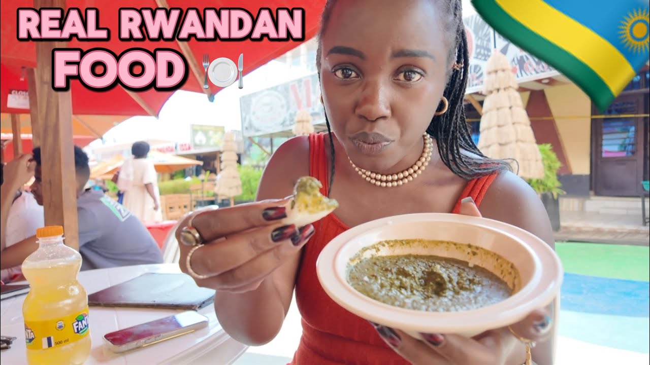 I Tried Rwanda’s Isombe for the First Time… I Was NOT Ready! 😳🇷🇼