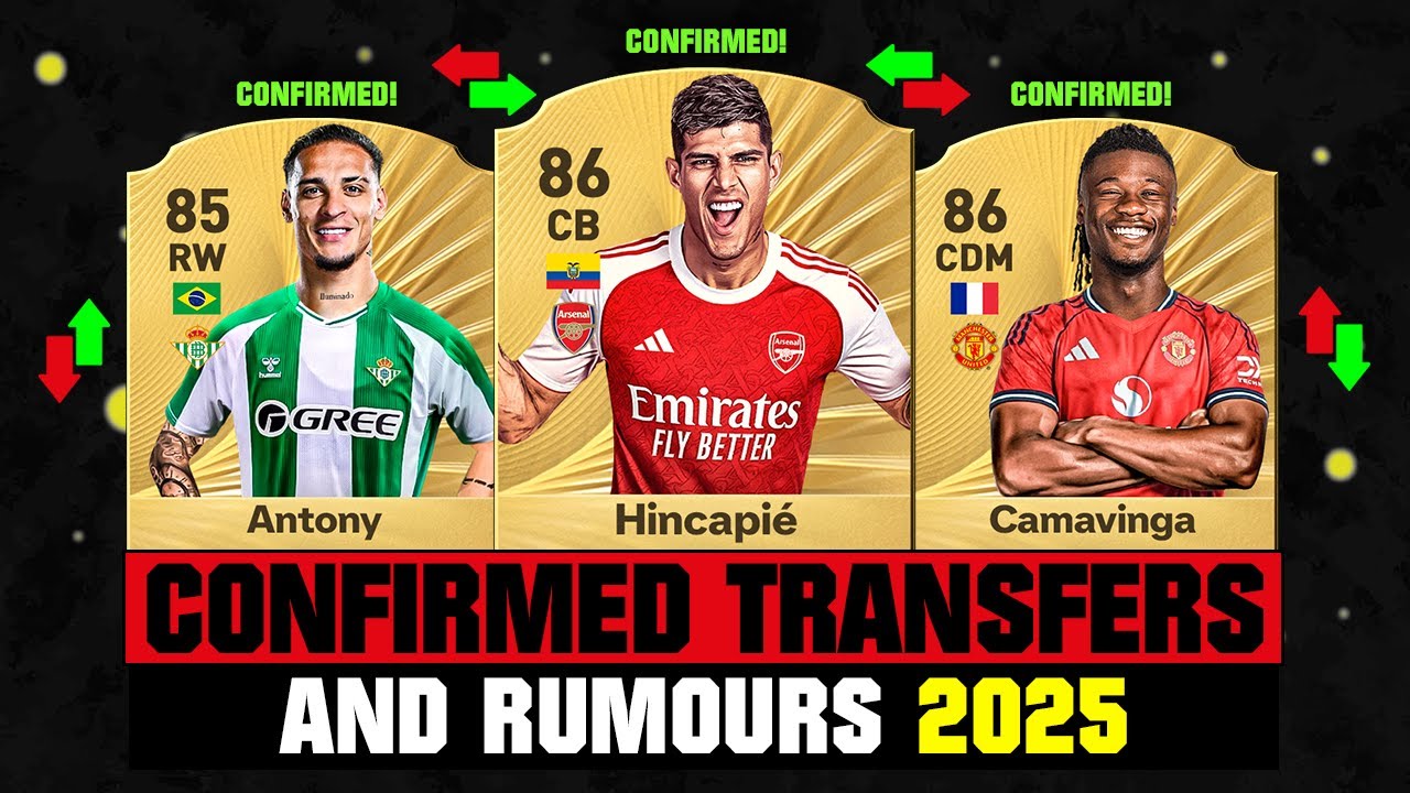 FIFA 26 | NEW CONFIRMED TRANSFERS & RUMOURS! 🚨🔥 ft. Hincapie, Antony, Camavinga... etc