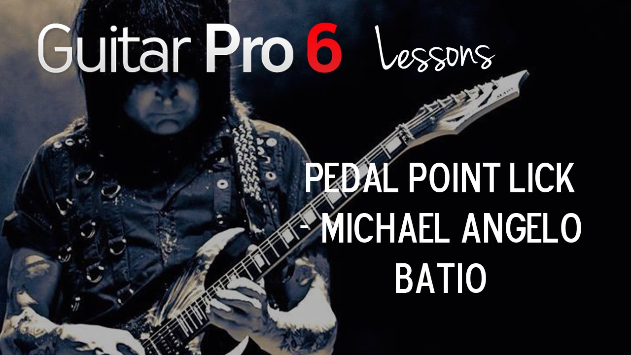 Pedal Point Guitar Lick by Michael Angelo Batio - Guitar Pro Lesson