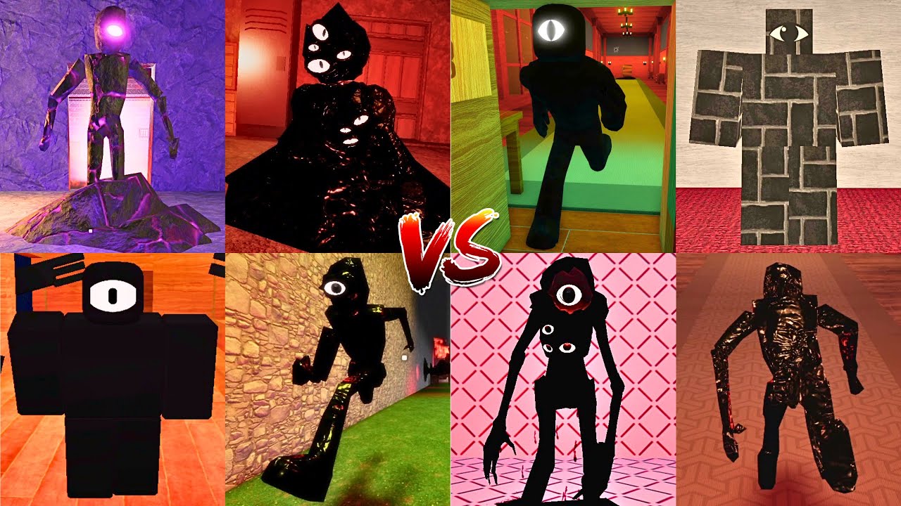 DOORS Seek Chase VS 36 Different Seek Chases | ROBLOX
