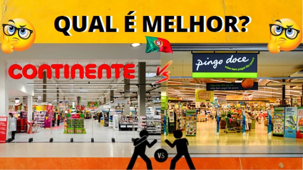 CONTINENTE ou PINGO DOCE? - Compras no Continente - comparando os preços com Pingo Doce #0080