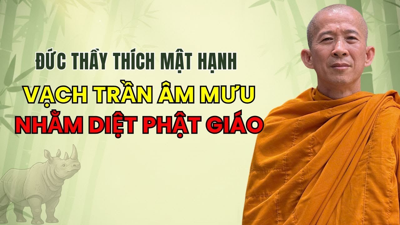 Vạch trần âm mưu thâm độc nhằm diệt Phật giáo | Đức Thầy Thích Mật Hạnh