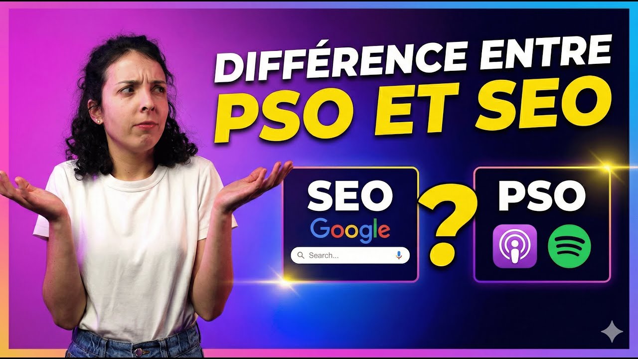 Quelle différence entre PSO et SEO pour BOOSTER la visibilité de son podcast ?