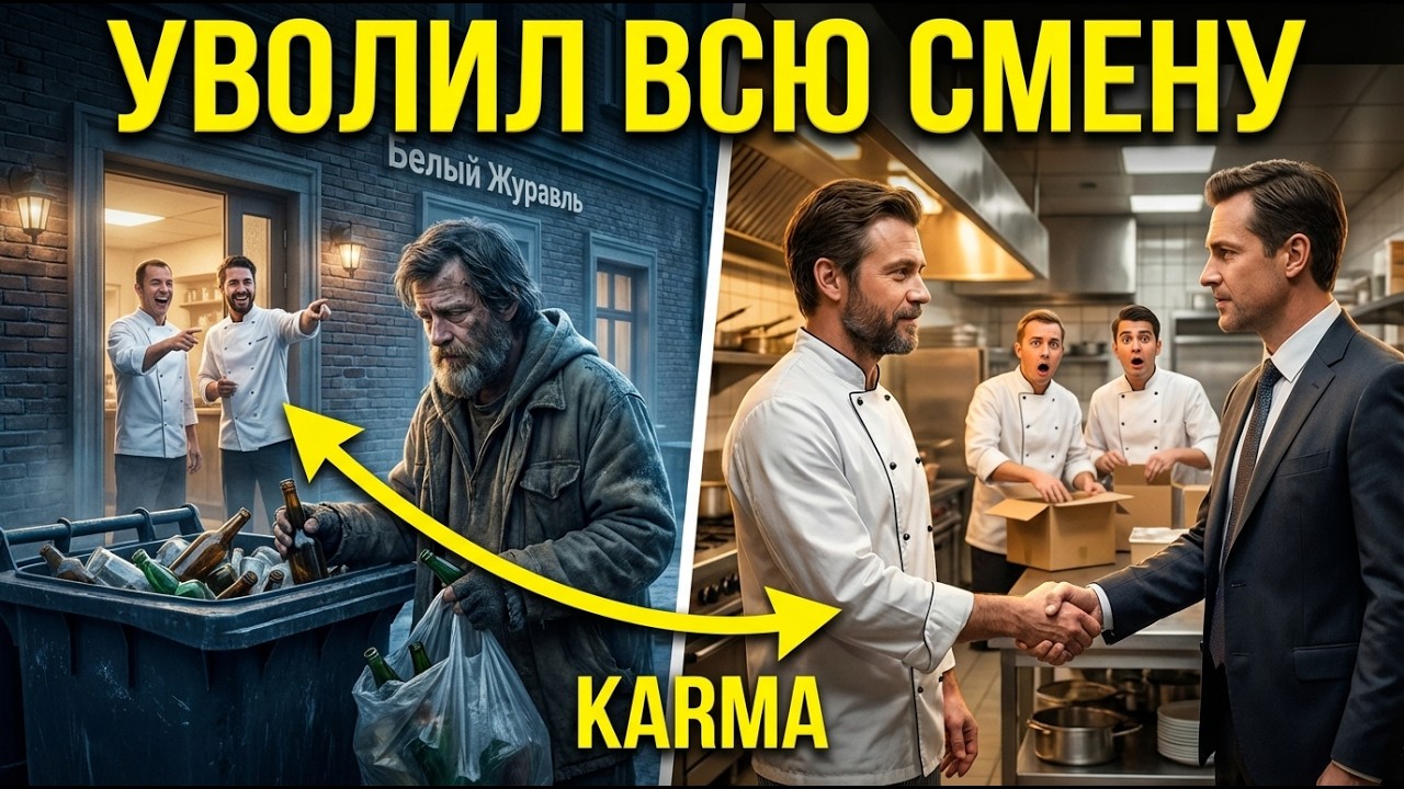 Он подбирал бутылки у ресторана, где когда-то был шеф-поваром. Когда новый владелец узнал его