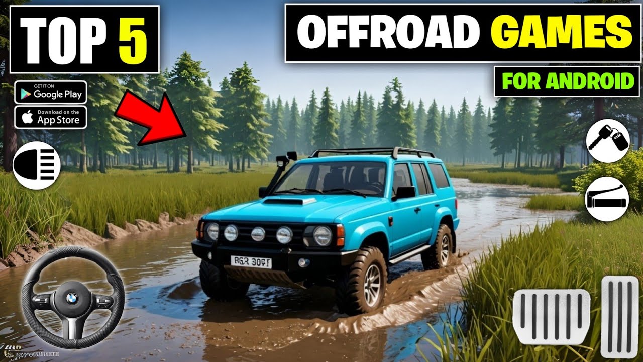 Top 5 Best Offroad Games For Android | Offroad Games For Mobile 2025 (HIGH GRAPHICS)