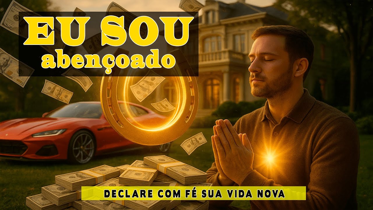 EU SOU ABENÇOADO! Reprogramação para atrair Dinheiro e Sucesso 888 Hz