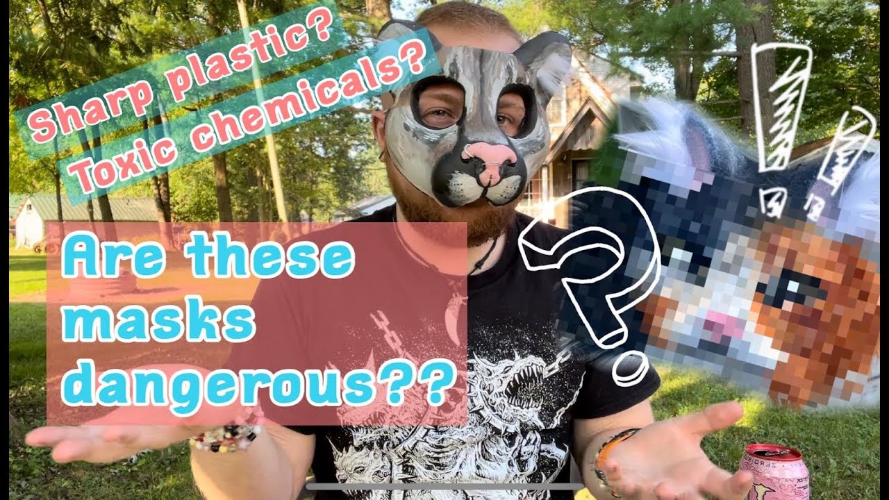 Dangerous Therian masks on Etsy? Why some materials are COMPLETELY unsafe in masks