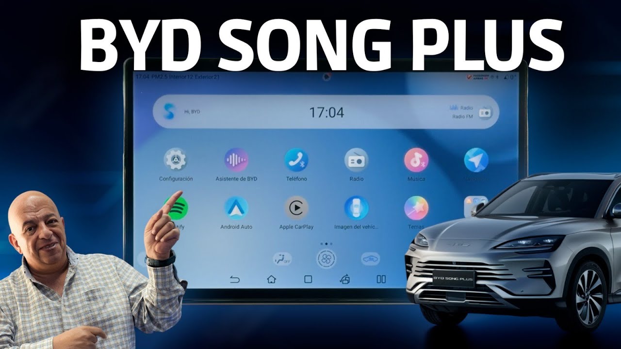 BYD SONG PLUS: te muestro todos sus menús y funciones.