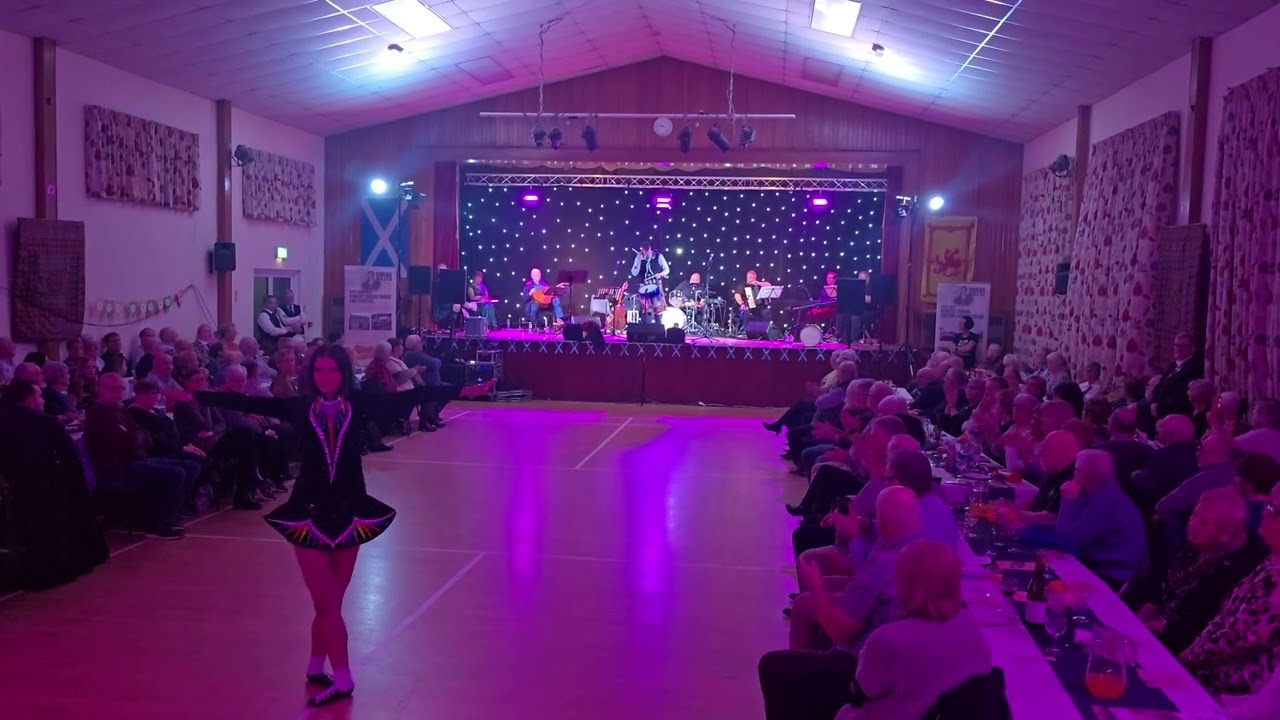 Jasmyn and Aaron. Lord of the Dance - Burns Night - Ballymoney - 2026