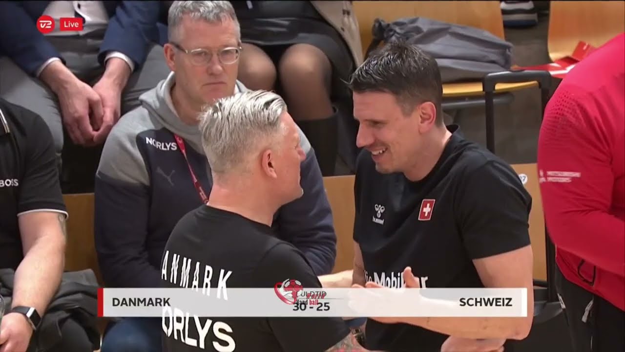 Denmark vs switzerland handball highlights friendly match 2024