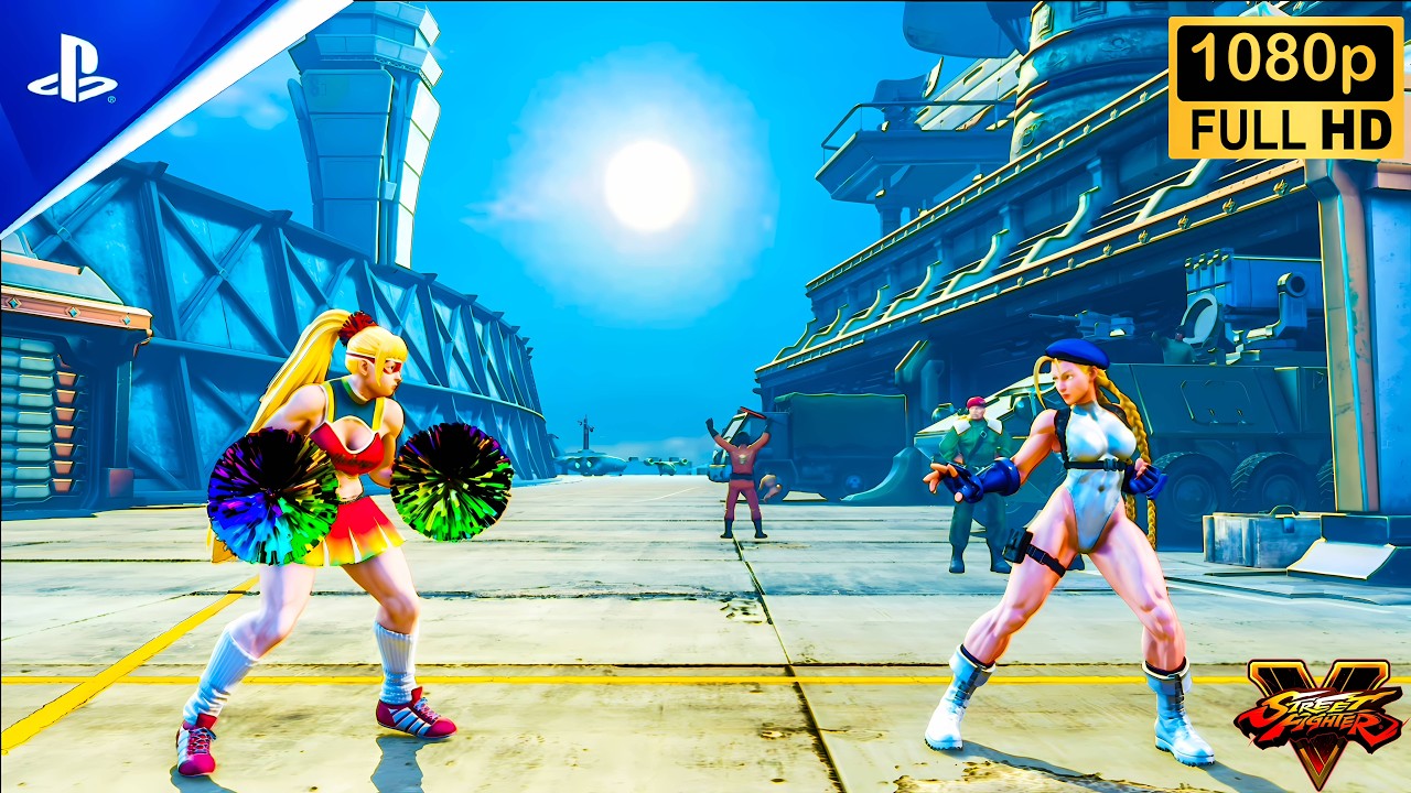 R. Mika vs Cammy & Chun-Li | Street Fighter V PS5 Gameplay