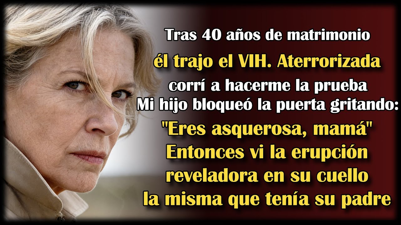 A mi esposo infiel le diagnosticaron SIDA, pero mi hijo me prohibió tocar nada en casa.