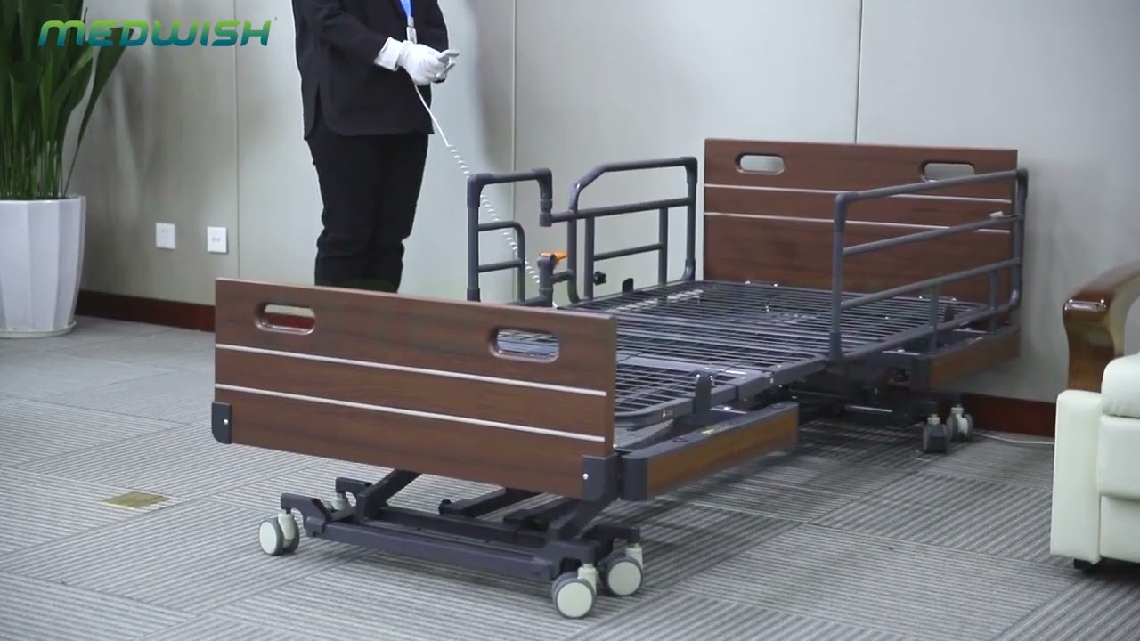 Ultra-Low Home Care Bed For Hospital With Five Functions