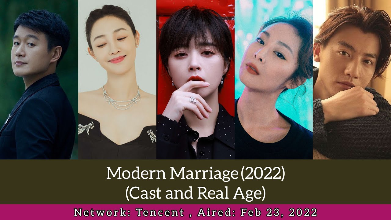 Modern Marriage (Cast and Real Age) | Tong Da Wei, Bai Bai He |