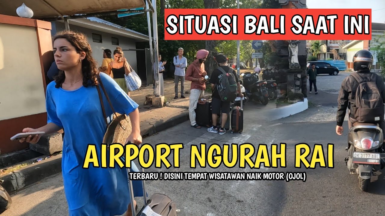 JALUR MOTOR MENUJU BANDARA NGURAH RAI ! INFO BALI