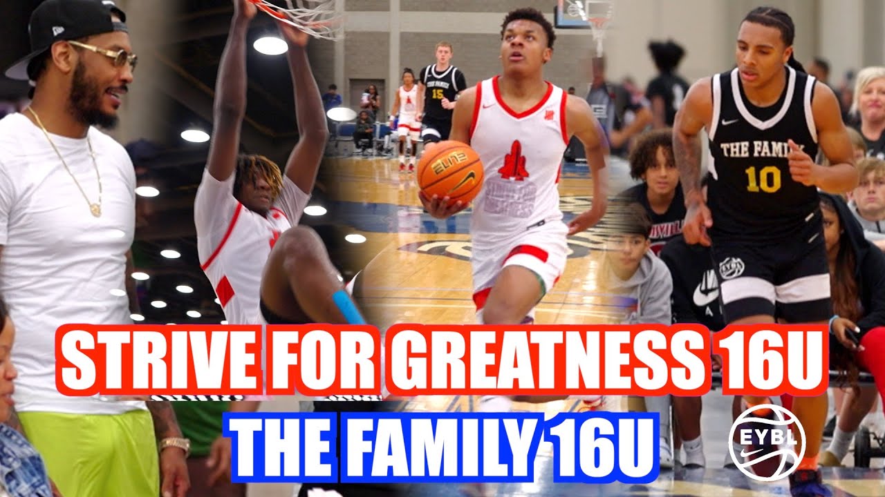 JAMES EVANS AND PHAOROH COMPTON BRAYDEN BURRIES GO CRAZY STRIVE FOR GREATNESS VS THE FAMILY EYBL