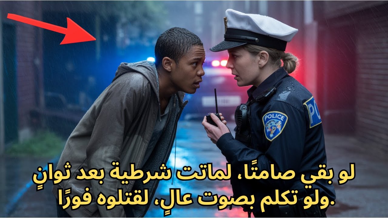 «لا تتكلم»… مراهق أسود بلا مأوى ينقذ شرطية بعد أن شاهد سرًا صادمًا في الشارع