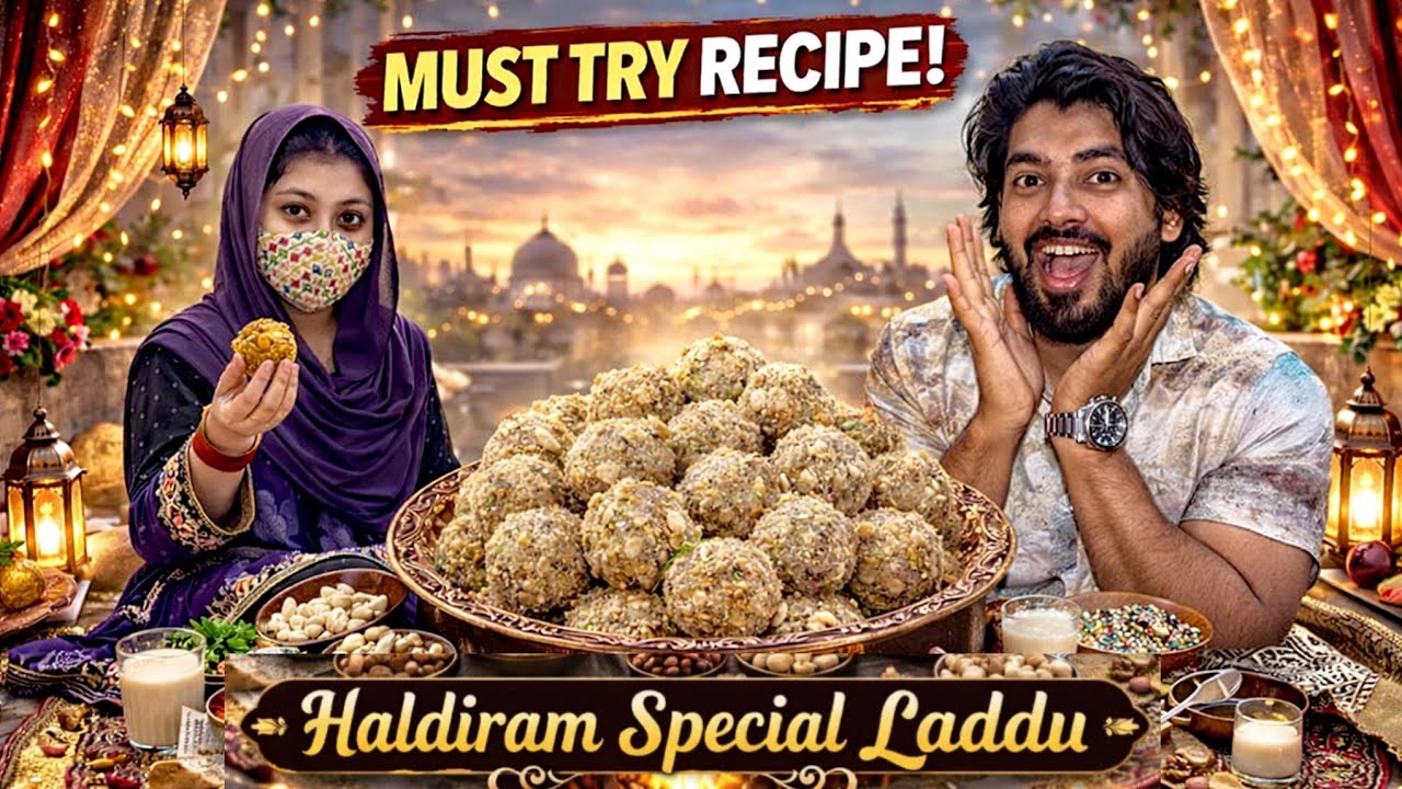 Ramadan Special Energy Laddu Recipe | Haldiram Style Dry Fruit Laddu at Home