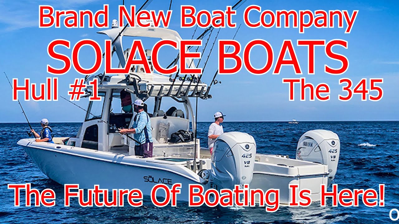 SOLACE Boats 345    this is the company's first boat.......      HULL #1