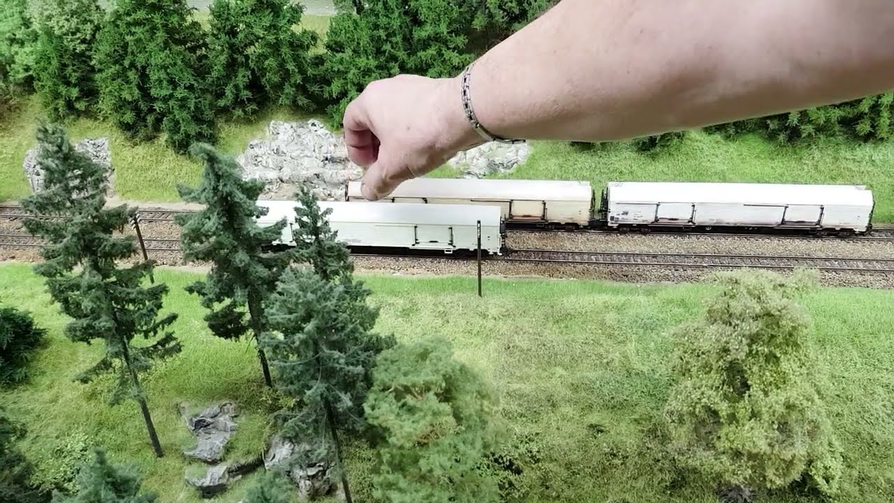MK4 und EK4 K&uuml;hlwagen Dessau, Teil3 Drehgestelle tauschen und Probefahrt