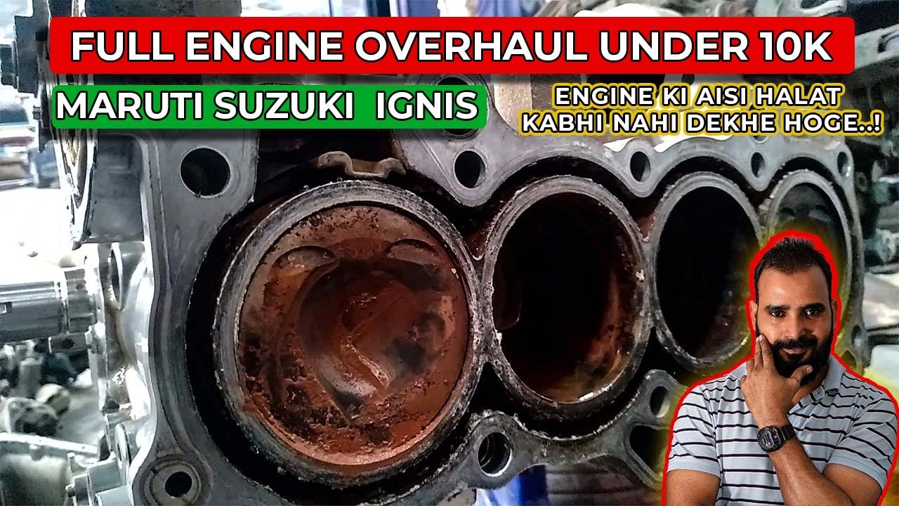 Suzuki Nexa Ignis Engine overheated and seized | Complete diagnosis and engine rebuild step by step