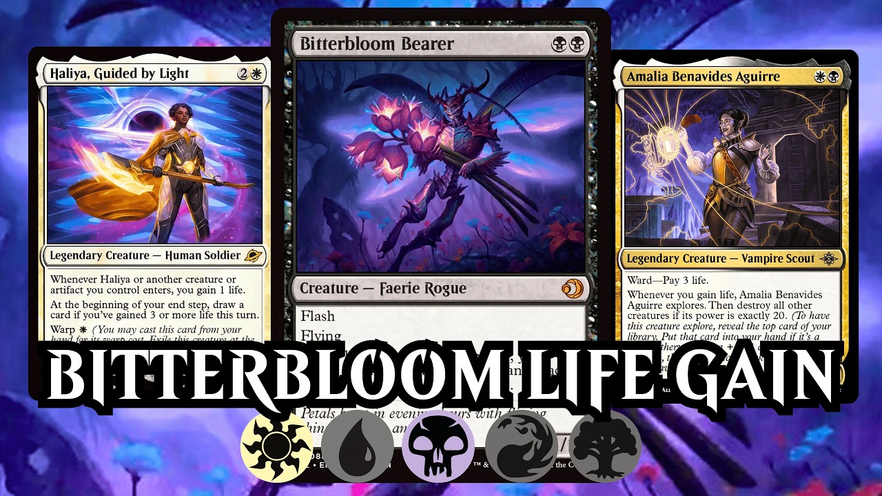 Bitterbloom Bearer Makes ENDLESS Life Gain | MTG Arena Standard Orzhov Lorwyn Eclipsed