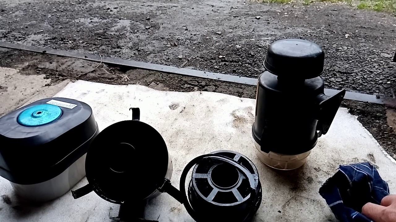 Мотоблок, почему я не заливаю масло в воздушный фильтр.