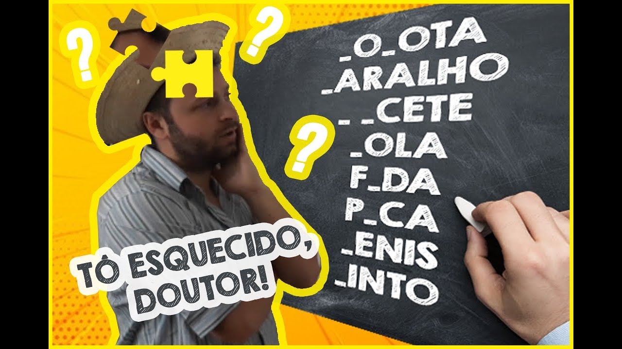 Tô Esquecido, doutor! - Marcelo Parafuso Solto