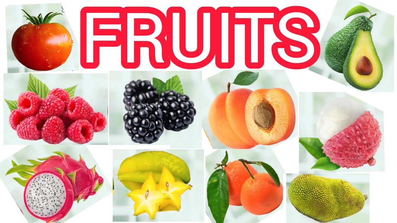 Fruits name Hindi and English | फलों के नाम । It's educational video | learn fruits easy vocabulary