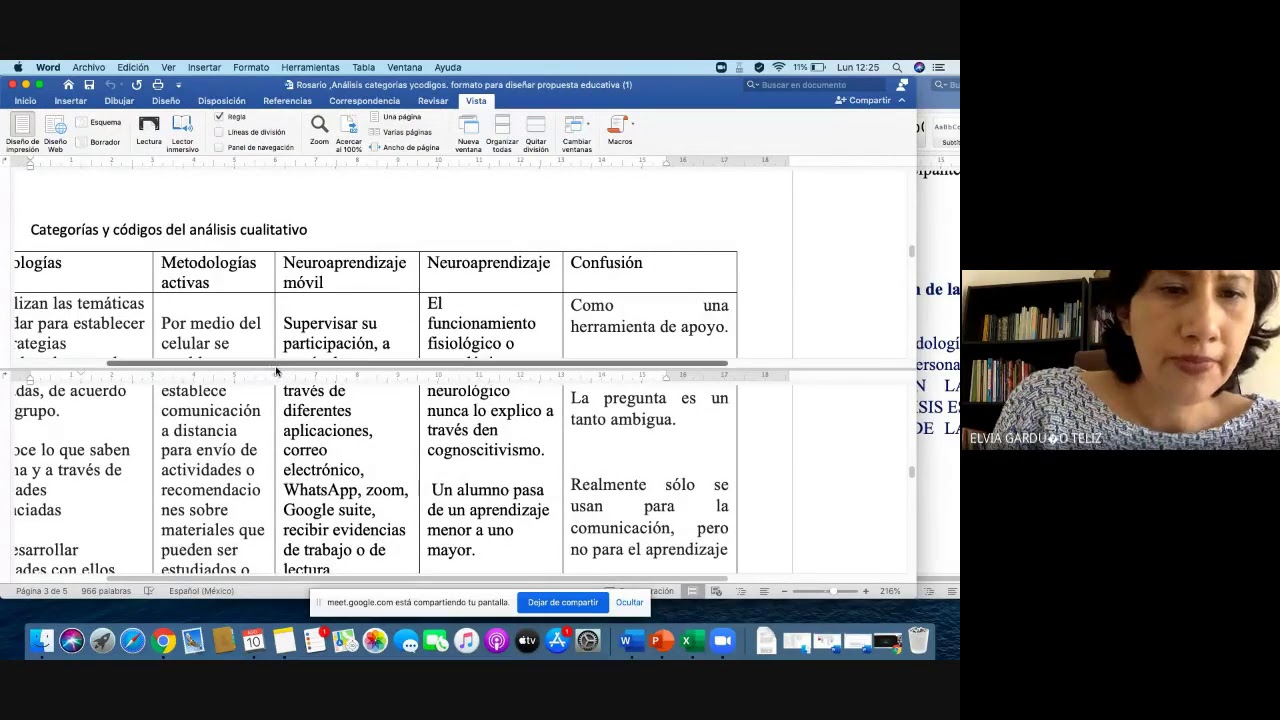 Sesión virtual análisis de resultados y conclusiones