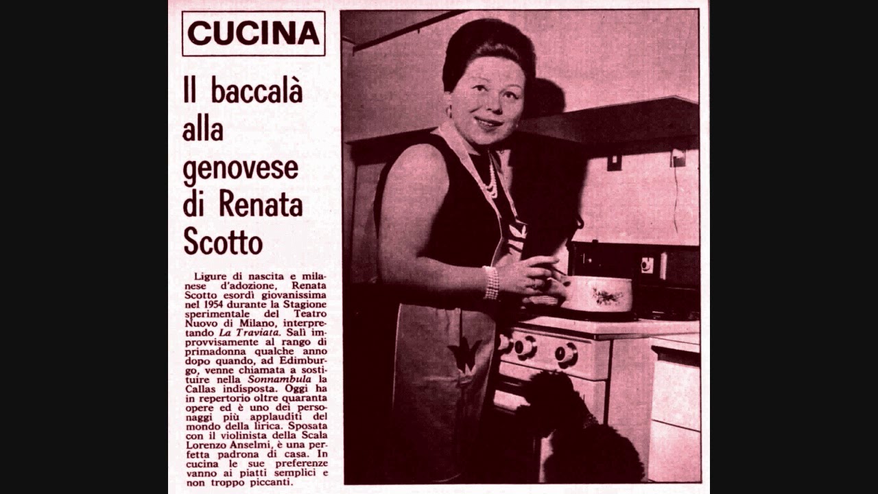 Renata Scotto - Lo vidi e'l primo palpito - Luisa Miller - 1975