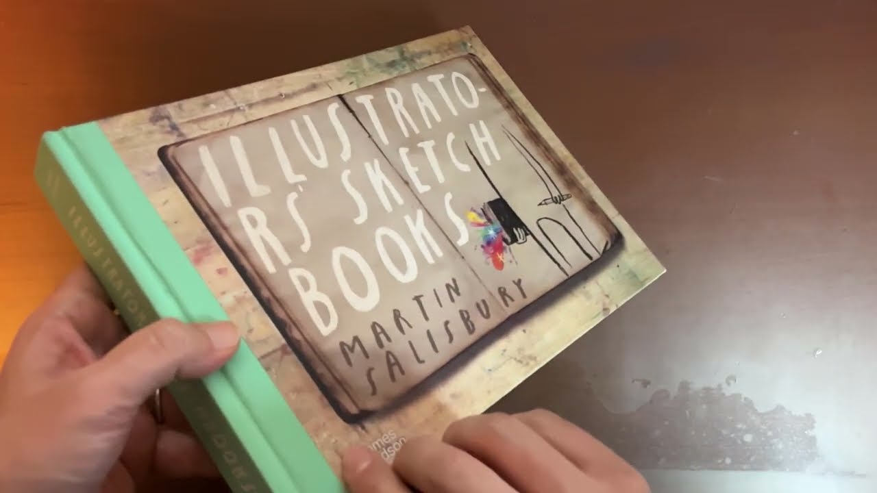 Illustrators Sketch Books - Martin Salisbury,  Flip-Through ART BOOK