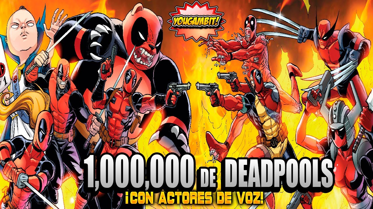 Videocomic: DEADPOOL (616) ACABÓ con 1,000,000 de DEADPOOLS🚨 Película Completa con Voces 🚨 YouGambit