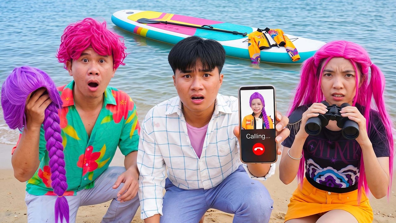 Beach Adventure Gone Wrong! Where Is Rumi? 😨 - KPop Demon Hunters Real-Life