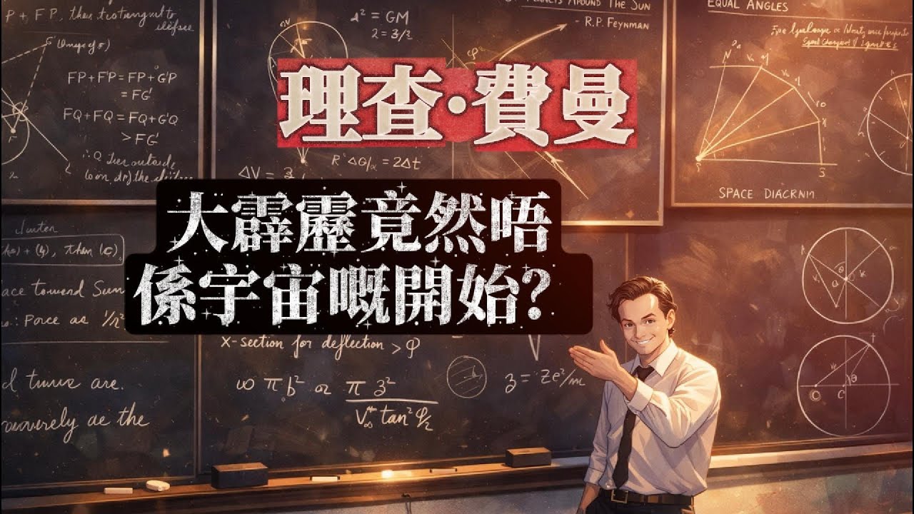 《理查·費曼 - 霹靂竟然唔係宇宙嘅開始》| 廣東話（粵語）