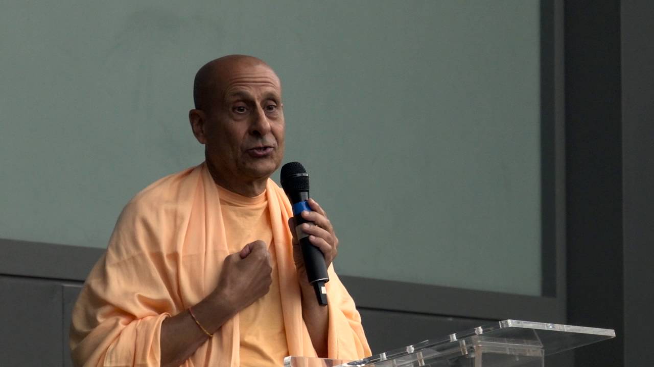 Power of Positive Attitude by Radhanath Swami  @ Hewlett Packard, Houston