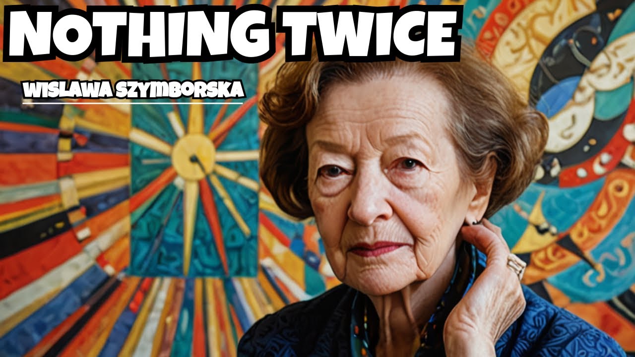nothing twice wislawa szymborska poem nothing twice szymborska poetry wislawa szymborska poetry